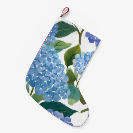 Blue Hydrangeas | Beautiful Floral Bush Kleiner Weihnachtsstrumpf