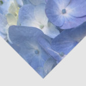 Blue Hydrangeas Blooms Seidenpapier (Ausschnitt)