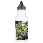 Blue Hydrangeas-Blume Edelstahlflasche (Links)