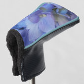 Blue Hydrangeas Blume Golf Head Cover Headcover (3/4 Vorderseite)