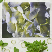 Blue Hydrangeas-Blume Handtuch (Gefaltet)