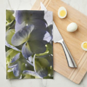 Blue Hydrangeas-Blume Handtuch (Viertel Falte)