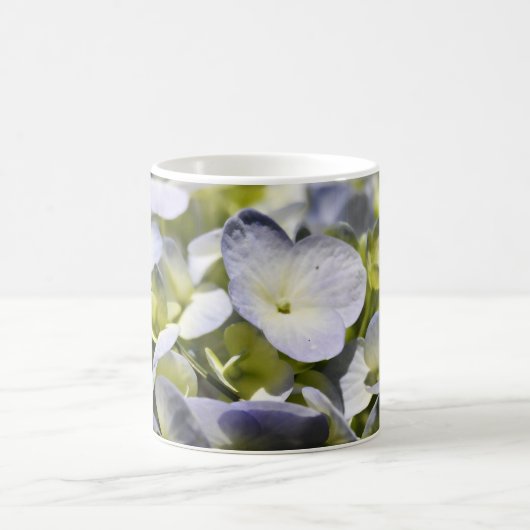 Blue Hydrangeas-Blume Kaffeetasse (Mittel)