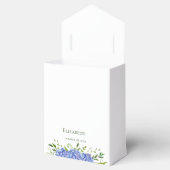 Blue Hydrangeas Brautparty Vielen Dank Geschenkschachtel (Geöffnet)