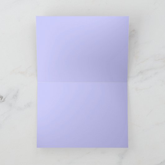 Blue Hydrangeas Card Karte (Innenseite)