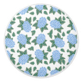 Blue Hydrangeas Custom Keramik Knob Keramikknauf (Vorderseite)