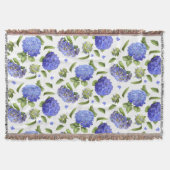 Blue Hydrangeas Decke (Vorderseite)