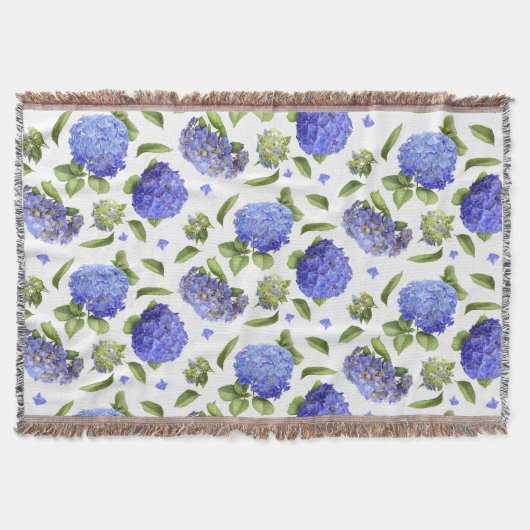 Blue Hydrangeas Decke (Vorderseite)