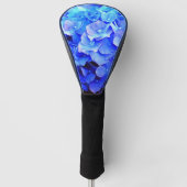 Blue Hydrangeas Driver Golf Head Cover Headcover (Vorderseite)