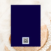 Blue Hydrangeas Floral Probe Abendessen Einladung