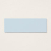 Blue Hydrangeas Floral Wedding Website Cards (Rückseite)