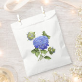 Blue Hydrangeas Geschenktütchen (Ausgeschnitten)