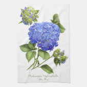 Blue Hydrangeas Handtuch (Vertikal)