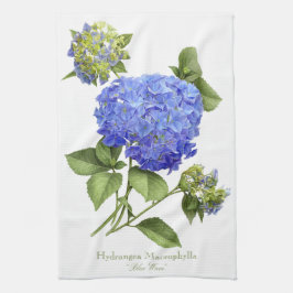 Blue Hydrangeas Handtuch