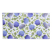 Blue Hydrangeas in allen Mustern Kissenbezug (Rückseite-Rechts)