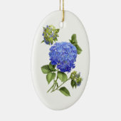 Blue Hydrangeas Keramikornament (Rechts)