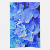 Blue Hydrangeas Küchentücher (Vertikal)
