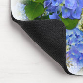 BLUE HYDRANGEAS~ Mousepad (Ecke)