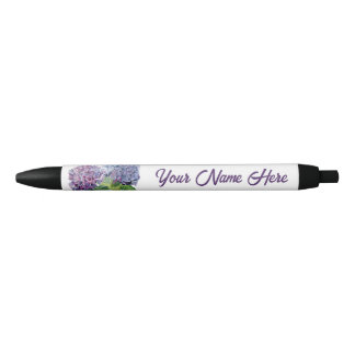 Blue Hydrangeas Personalized Pen Kugelschreiber