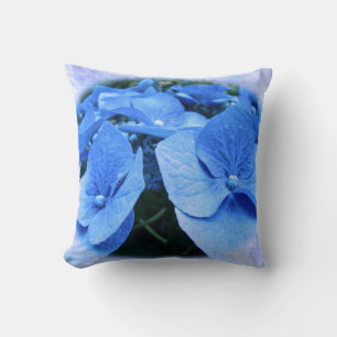 Blue Hydrangeas - Pillow Kissen