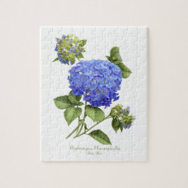 Blue Hydrangeas Puzzle
