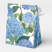 Blue Hydrangeas | Schöne Flora Geschenkschachtel (Rückseite)