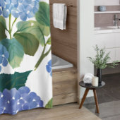 Blue Hydrangeas | Schöne Wasserfarbe Duschvorhang