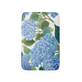 Blue Hydrangeas | Schöner Blumengarten Badematte (Vorderseite Vertikal)