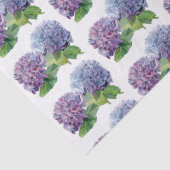 Blue Hydrangeas Seidenpapier (Detail)