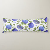 Blue Hydrangeas Seitenschläferkissen (Vorderseite)