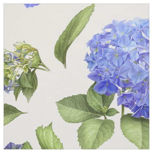 Blue Hydrangeas Stoff (Muster)