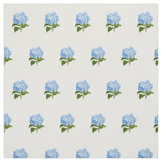 Blue Hydrangeas Stoff (Muster)