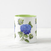 Blue Hydrangeas Tasse (Zentrum)
