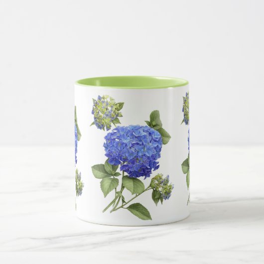 Blue Hydrangeas Tasse (Zentrum)