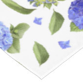 Blue Hydrangeas Tischdecke (Schrägansicht)
