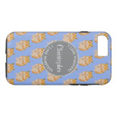 Blue I Liebe Hamsters Hamster Pattern Case-Mate iPhone Hülle (Rückseite (Horizontal))