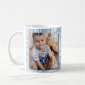 Blue I Liebe Mein Sohn Foto Kaffee Kaffeetasse (Links)