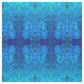 Blue Ice Bubbles Stoff (Muster)