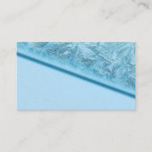 Blue Ice Business Card Visitenkarte (Vorderseite)