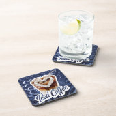 Blue Ice Coffee Untersetzer Set (Rechte Seite)