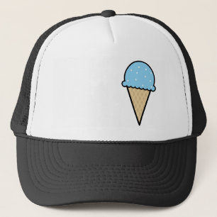 Blue Ice Creme Cone Truckerkappe