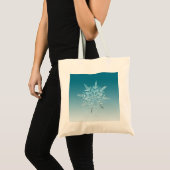 Blue Ice Crystal Tragetasche (Vorderseite (Produkt))