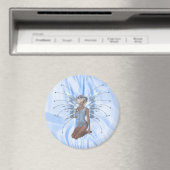 Blue Ice Fairy Magnet (In Situ (Geschirrspüler))