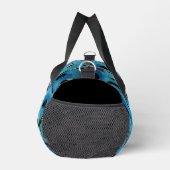 Blue Ice Hockey Theme Duffle Bag (Rechts)