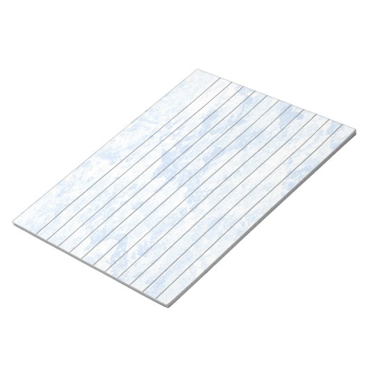 Blue Ice Lined Notepad Notizblock (angewinkelt)
