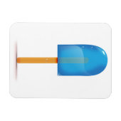 Blue Ice Lolly Magnet (Horizontal)