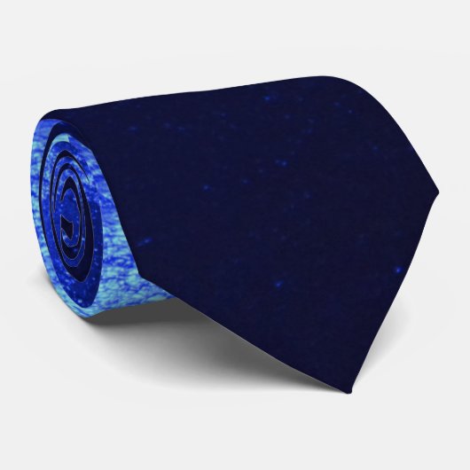 BLUE ICE NECK TIE KRAWATTE (Gerollt)