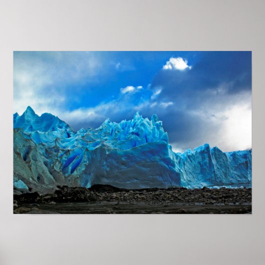Blue Ice - Perito Moreno Poster (Vorne)