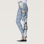 Blue Ice Silver Alice im Wunderland Leggings (Links)