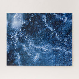 Blue Ice Structure Impossible Erwachsene Puzzle